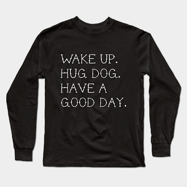 wake up hug cat Long Sleeve T-Shirt by MEJIKU